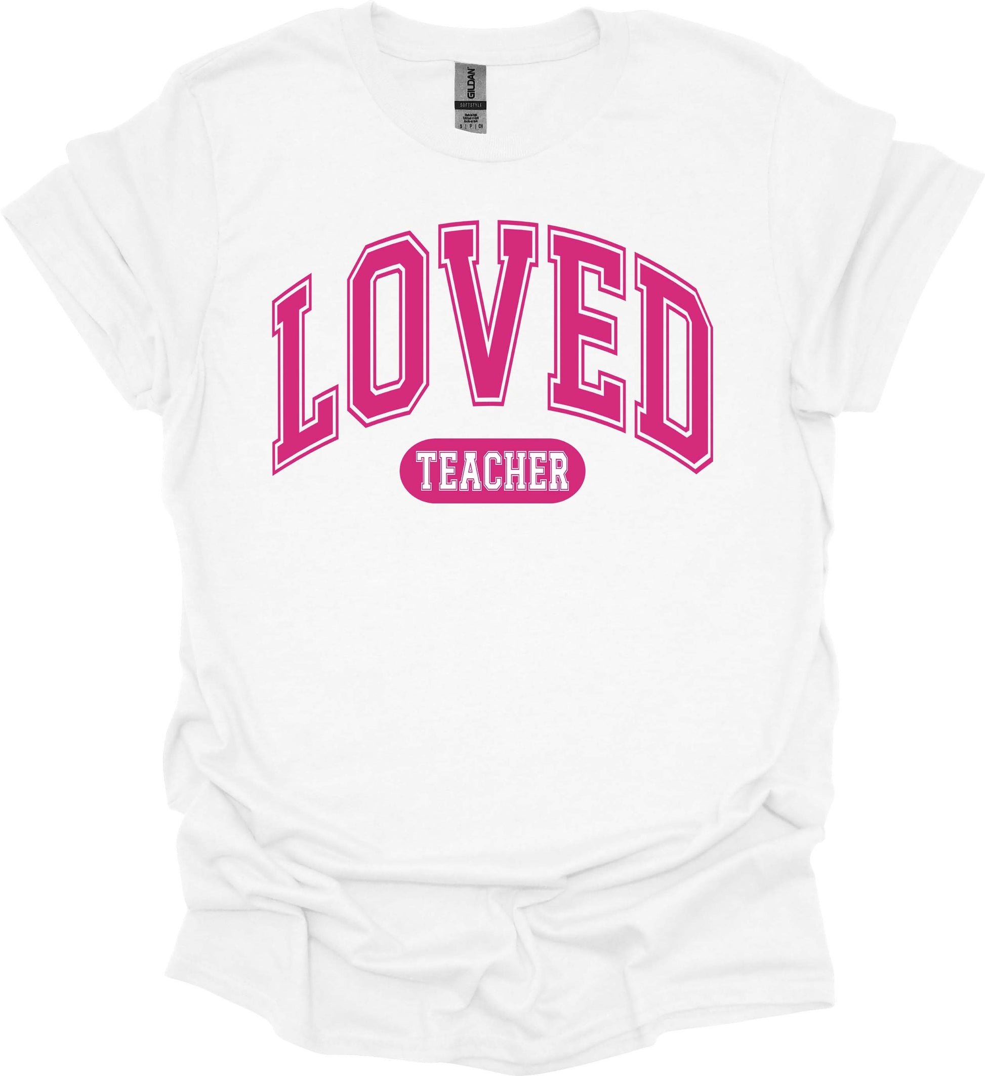 LOVED Teacher Tee image 1