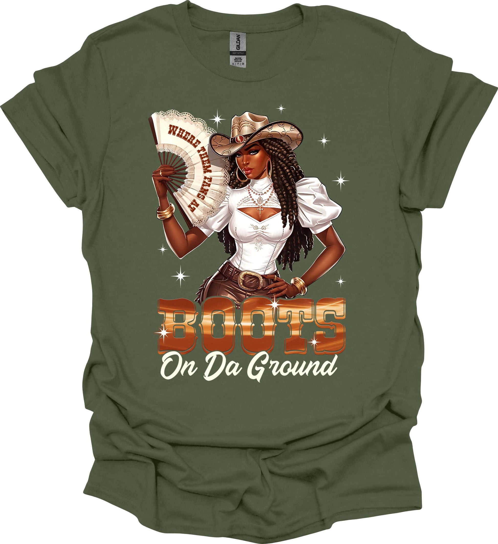 Where I Lay My Fan Is Home Tee image 7