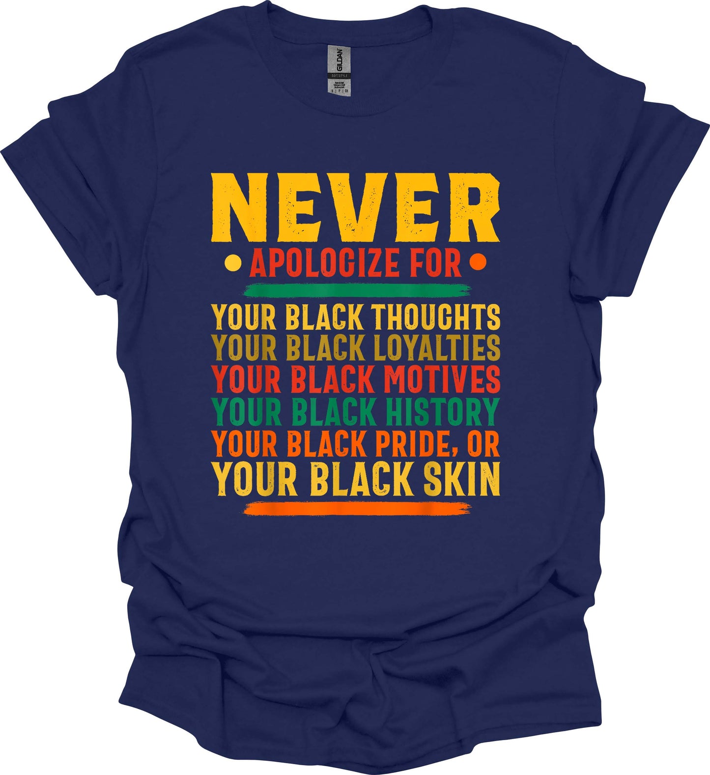 Never Apologize for Your Blackness Tee image 8