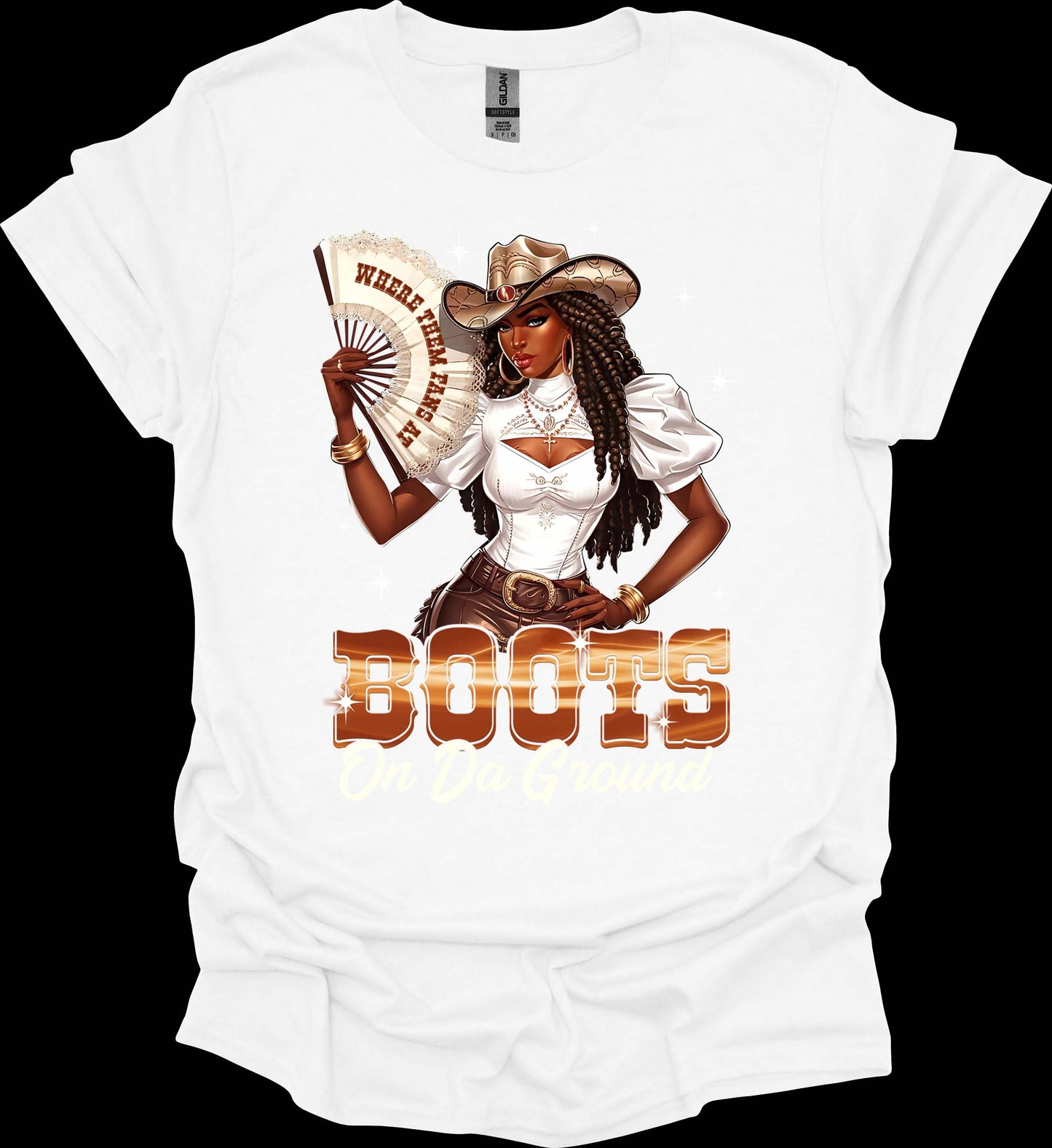 Where I Lay My Fan Is Home Tee image 1