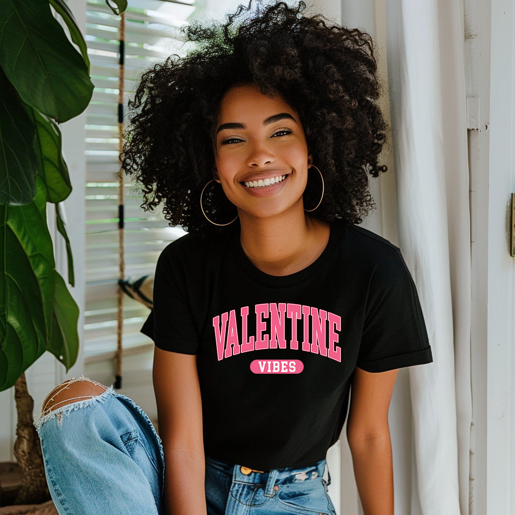 Valentine Vibes Graphic Tee image 0