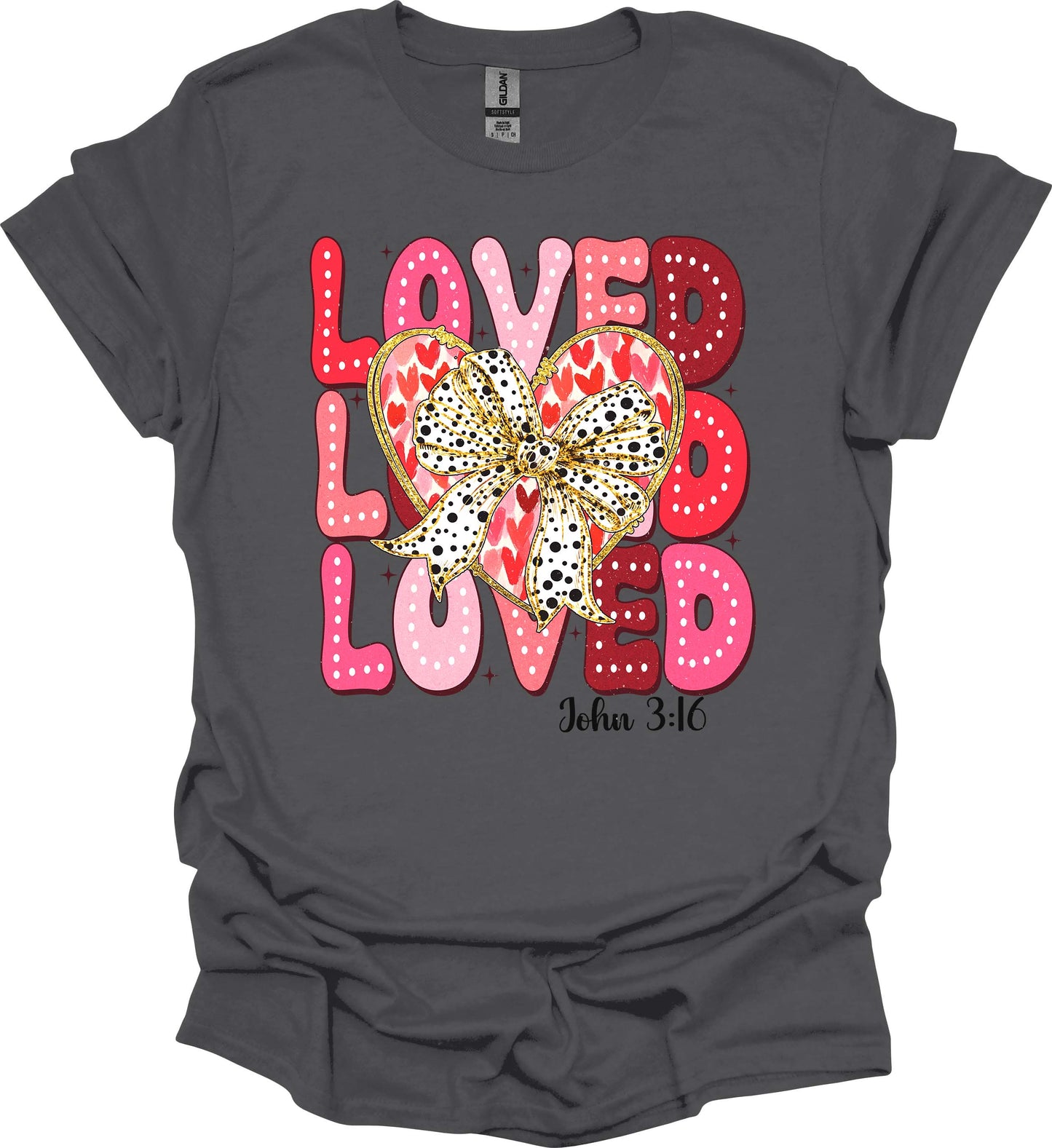 Triple Loved Tee – Bowed Up & Beautiful image 5