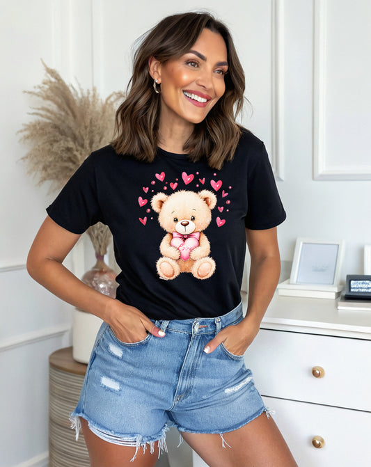 Teddy Love Tee – Soft Heart, Bold Style image 0