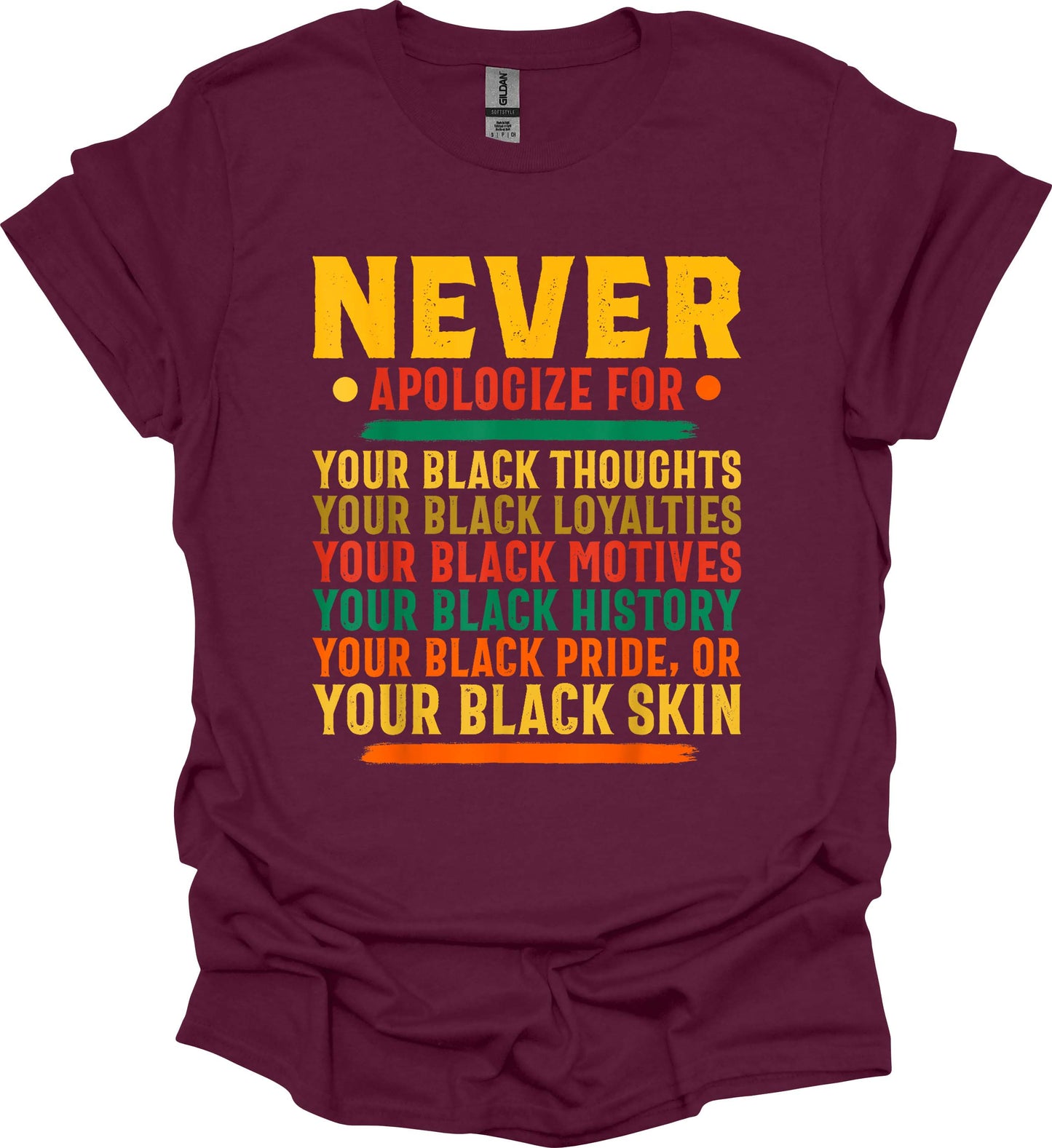 Never Apologize for Your Blackness Tee image 9
